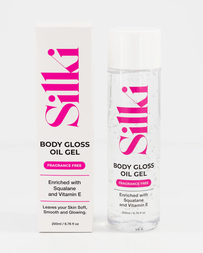 [S032409] Body Gloss Oil Gel - Fragrance Free 200ml