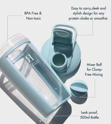 [REV017] REVIVE SHAKER Blue 500 ml - BPA-Free 