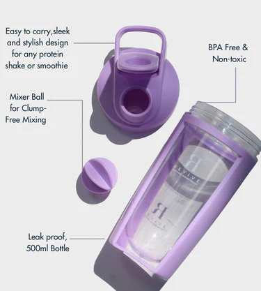 [REV018] REVIVE SHAKER Purple 500 ml - BPA-Free